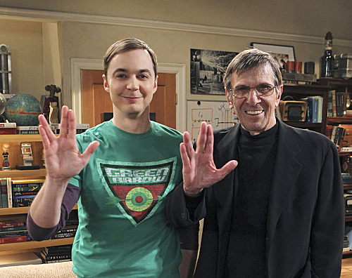 [PHOTO] Leonard Nimoy on The Big Bang Theory – TVLine