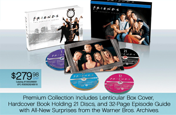 Friends: The Complete Series Blu-Ray Giveaway!