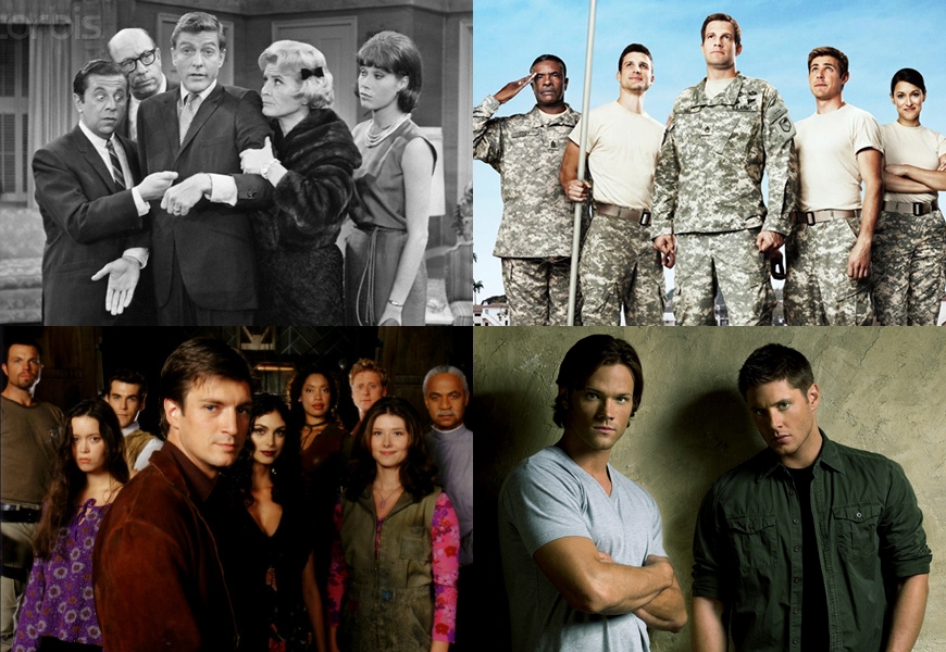 May Madness: Enlisted vs. The Dick Van Dyke Show, Supernatural vs. Firefly