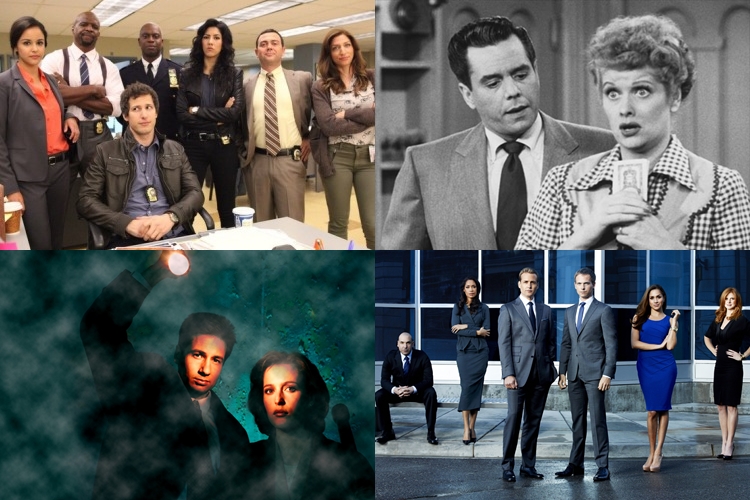 May Madness: I Love Lucy vs. Brooklyn Nine-Nine, The X-Files vs. Suits